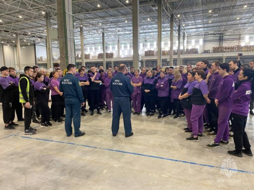 Инспекторы ГПН проводят противопожарные инструктажи на складах Домодедова