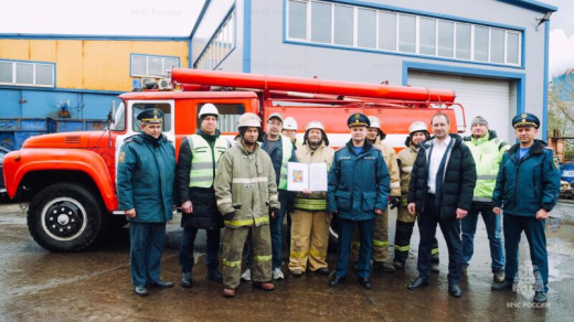 В Люберцах создана добровольная пожарная команда на предприятии ООО «ОРИС ПРОМ»