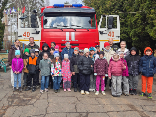 Воспитанники оздоровительного центра 