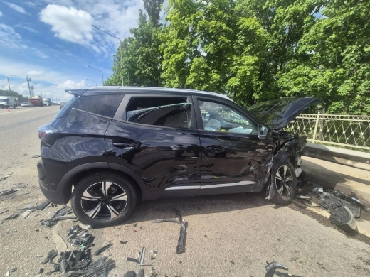 Пьяный воронежец устроил ДТП на встречке на виадуке: есть пострадавший