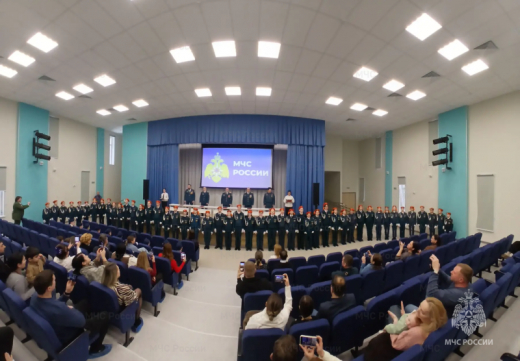 Кадетский пожарно-спасательный класс открыт в Домодедове