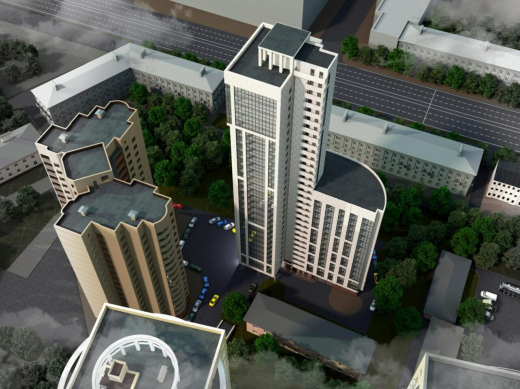 В центре Воронежа построят 32-этажный дом за 1,46 млрд рублей