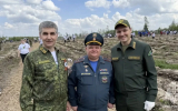 Сотрудники МЧС России Подмосковья приняли участие в акции «Сад Памяти»
