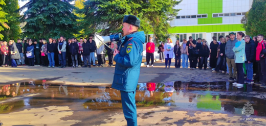 В Электростале прошли общие областные тренировки по эвакуации людей