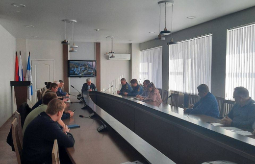 Сотрудники МЧС России приняли участие в совещании по вопросам безопасности в Сергиевом Посаде