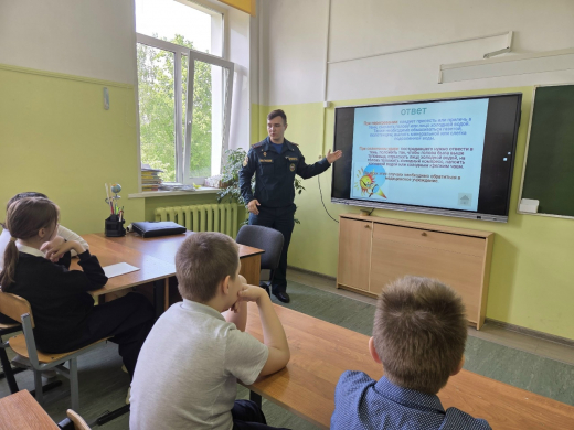В преддверии летних каникул юным ступинцам напомнили правила безопасности
