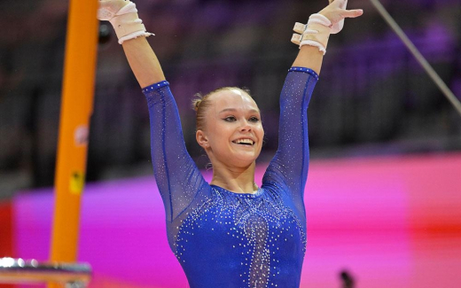 Воронежская гимнастка Ангелина Мельникова победно дебютировала на Чемпионате Италии
