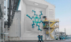 Масштабный промышленный мурал появился на «Воронежсинтезкаучуке»