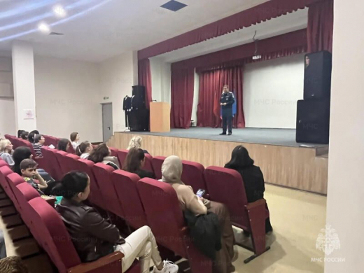 Сотрудники МЧС приняли участие в родительском собрании в Реутове