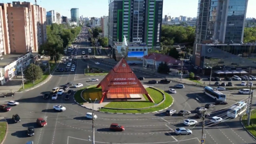 Мэр Сергей Петрин поделился впечатляющим видео о Воронеже