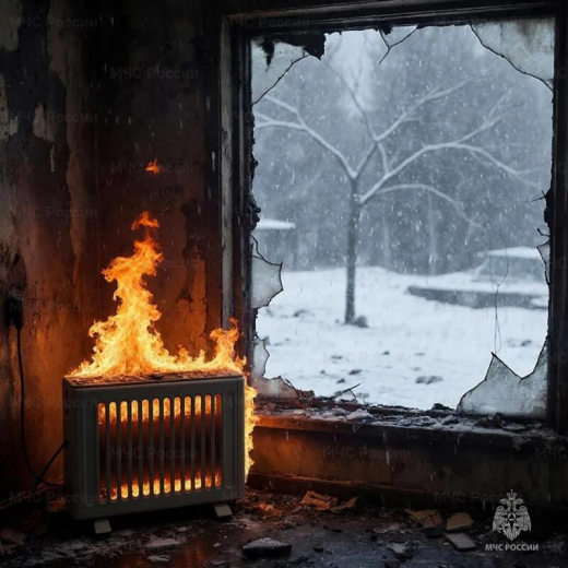Минусовая температура = плюс к рискам возникновения пожаров