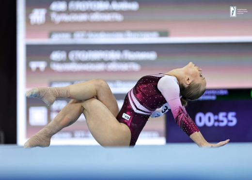 Воронежская гимнастка Ангелина Мельникова завоевала бронзу Кубка России