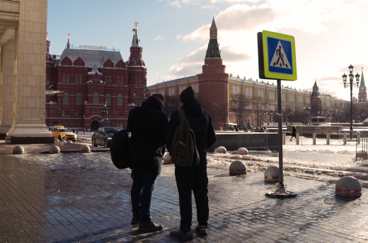 В Москве продлили до 25 февраля «желтый» уровень опасности из-за гололедицы