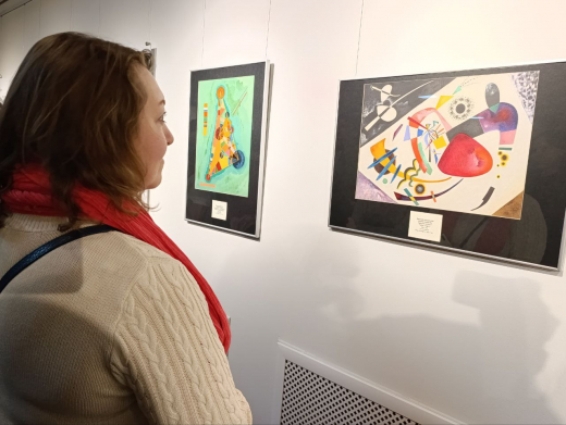 Всадники и кометы Кандинского: в Воронеже открылась выставка основоположника абстракционизма