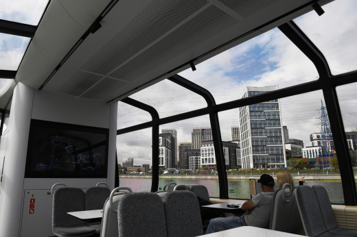 Причал речных электросудов «Парк Фили» временно приостановил работу из-за половодья