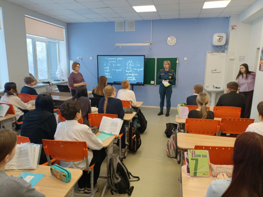 Правилам пожарной безопасности обучают школьников Каширы