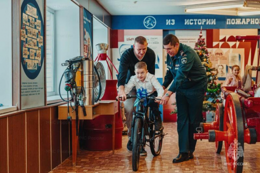 В рамках ежегодной акции «Ёлка желаний» исполнилась мечта Максима Свешникова из Орехово-Зуево