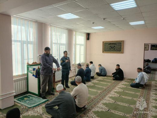 В общине мусульман города Рошаль проведен противопожарный инструктаж