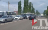 Воронежцы застряли в пробках на Димитрова