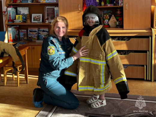 Правилам пожарной безопасности в быту обучили воспитанников детсада в Серпухове