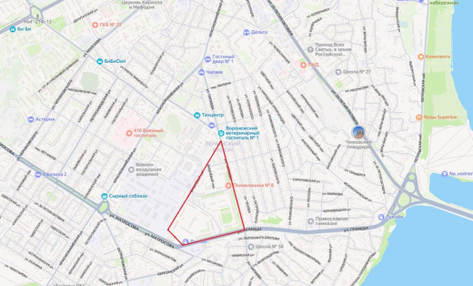 В Воронеже снесут 21 дом ради строительства высотки, детсада, школы и поликлиники