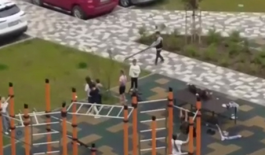 Буйство малолетних вандалов на новой площадке в Воронеже сняли на видео