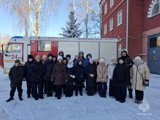 Учащиеся Верейской школы посетили спецчасть в Орехово-Зуеве