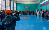 Сотрудники МЧС России приняли участие в открытии военно-спортивного слёта «Кадетские старты»