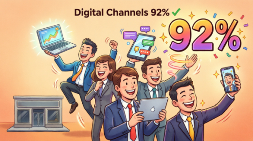 Онлайн-доминирование. Корпоративные клиенты банков выбрали цифровые каналы в 92% случаев