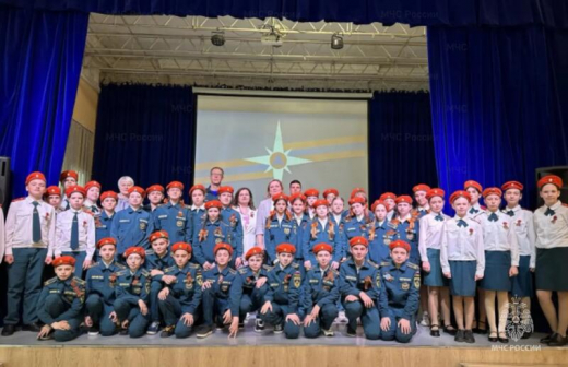 В Долгопрудненском гарнизоне юные кадеты 5 «МЧС» класса торжественно приняли присягу