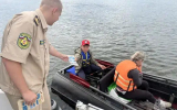 На водных объектах Подмосковья продолжается профилактическая работа с отдыхающими