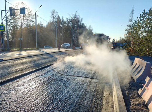 Воронежские дорожники планируют досрочно завершить расширение проезда у кольца Брусилова-Димитрова