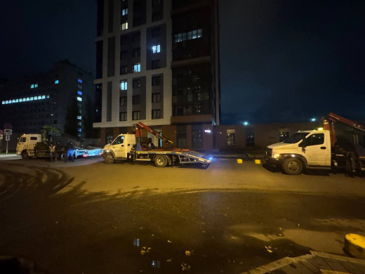 Из дора воронежского ЖК массово эвакуируют авто по ночам