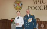 Торжественное собрание, посвященное 94 годовщине гражданской обороны
