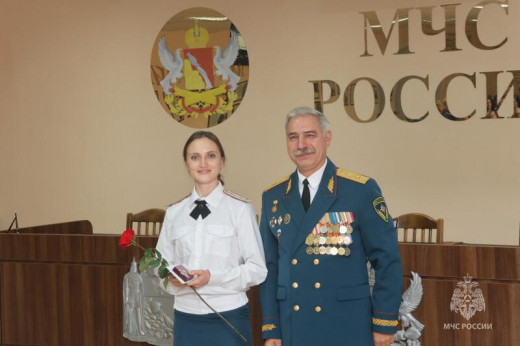 Торжественное собрание, посвященное 94 годовщине гражданской обороны