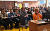 В Подольске прошла встреча студентов колледжа «Московия» с сотрудниками МЧС