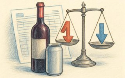 Минфин повысит акцизы на пиво и вино выше плана с 2027 года
