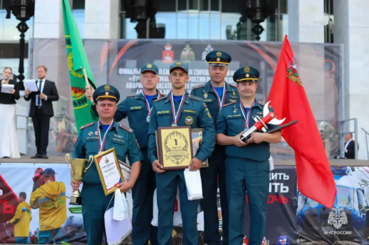 Команда Московской области стала победителем Всероссийских соревнований по ликвидации последствий ДТП