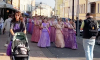 В центре Москвы заметили десятки женщин в сари