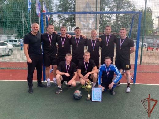 Росгвардейцы завоевали бронзовые медали чемпионата по мини-футболу в Крыму