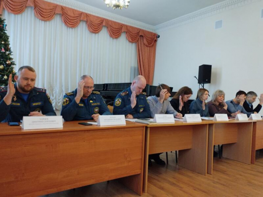 Меры безопасности в преддверии весеннего паводка обсудили на заседании КЧС в Рузском муниципальном округе