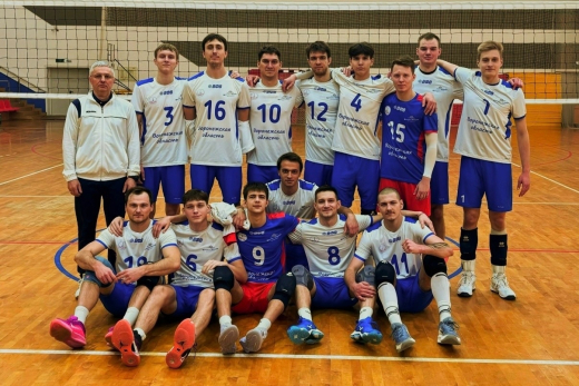 Воронежские волейболисты проиграли в Майкопе