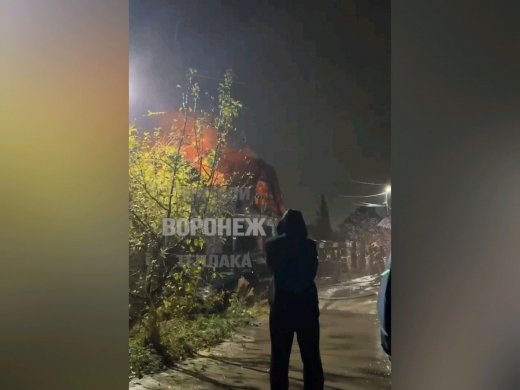 Мужчина погиб на пожаре в частном доме в Воронеже