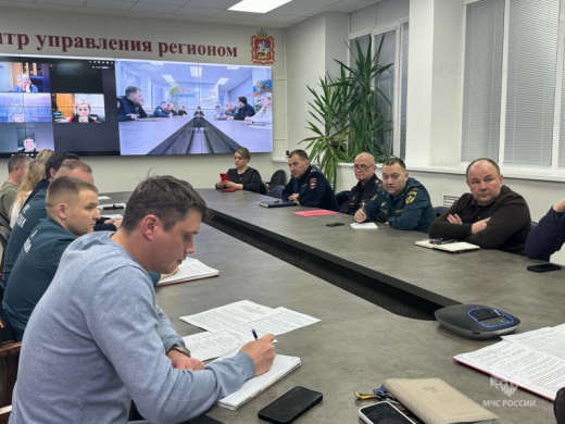 Сотрудники МЧС России приняли участие в заседании КЧС Можайского муниципального округа