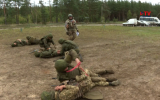 На воронежском полигоне Погоново военнослужащих-контрактников готовят к отправке на передовую