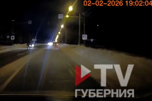 Момент резонансного наезда на пешехода в Воронеже попал на видео