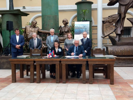 Химкинская картинная галерея подписала соглашение о сотрудничестве с Национальным художественным музеем Республики Беларусь