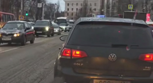 Воронежцы добираются домой пешком из-за заторов