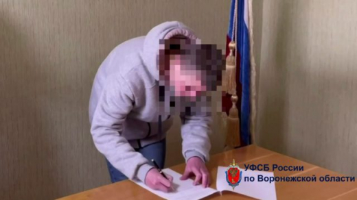 Под Воронежем ФСБ поймала девушку, которая хотела сотрудничать с украинским проектом против РФ