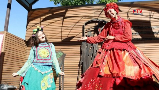 Традицию уличных спектаклей возрождают в старинном квартале Воронежа